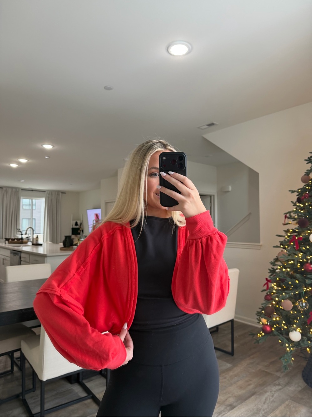 Ayla red bolero shrug nwt - Picture 15 of 16